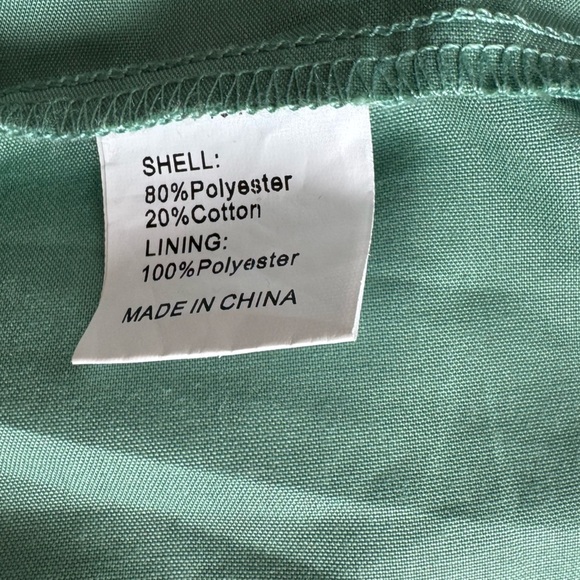 Summer long solid dress color green tube dress Size M - Picture 9 of 10